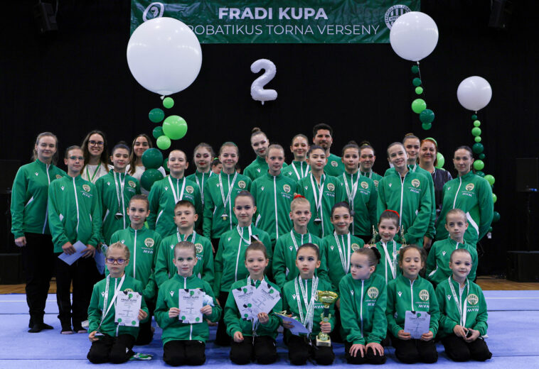 Kimagasló FTC-sikerek a 21. Fradi Kupa Albert Flórián Akrobatikus torna emlékversenyen