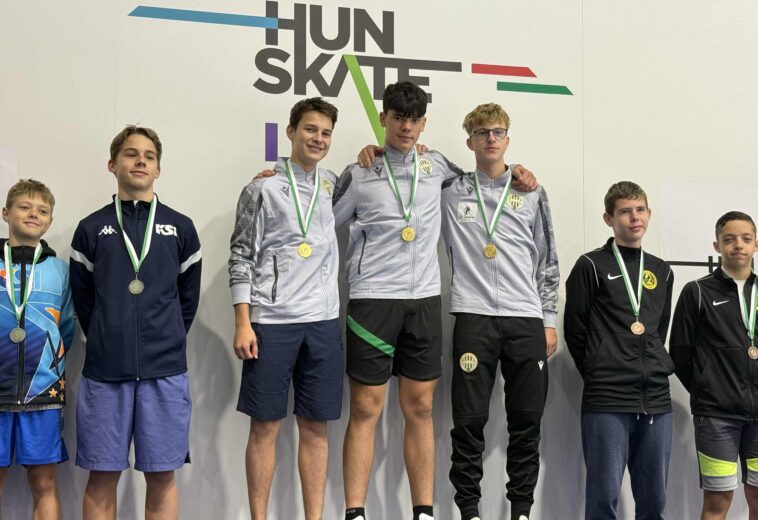 FTC-érmek és egyéni csúcsok az I. Albert kupa short track versenyen