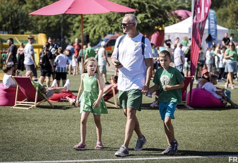 Jó kedv és sport: Ilyen volt a XV. Fradi Családi Nap